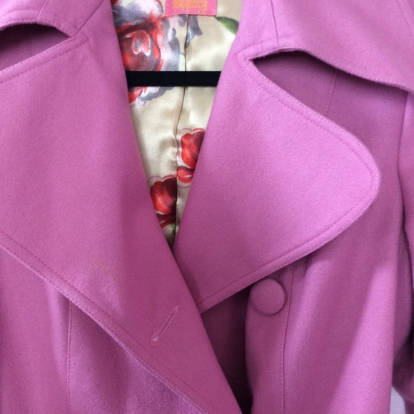 Lola Long Pea Coat - Picture 2 of 7